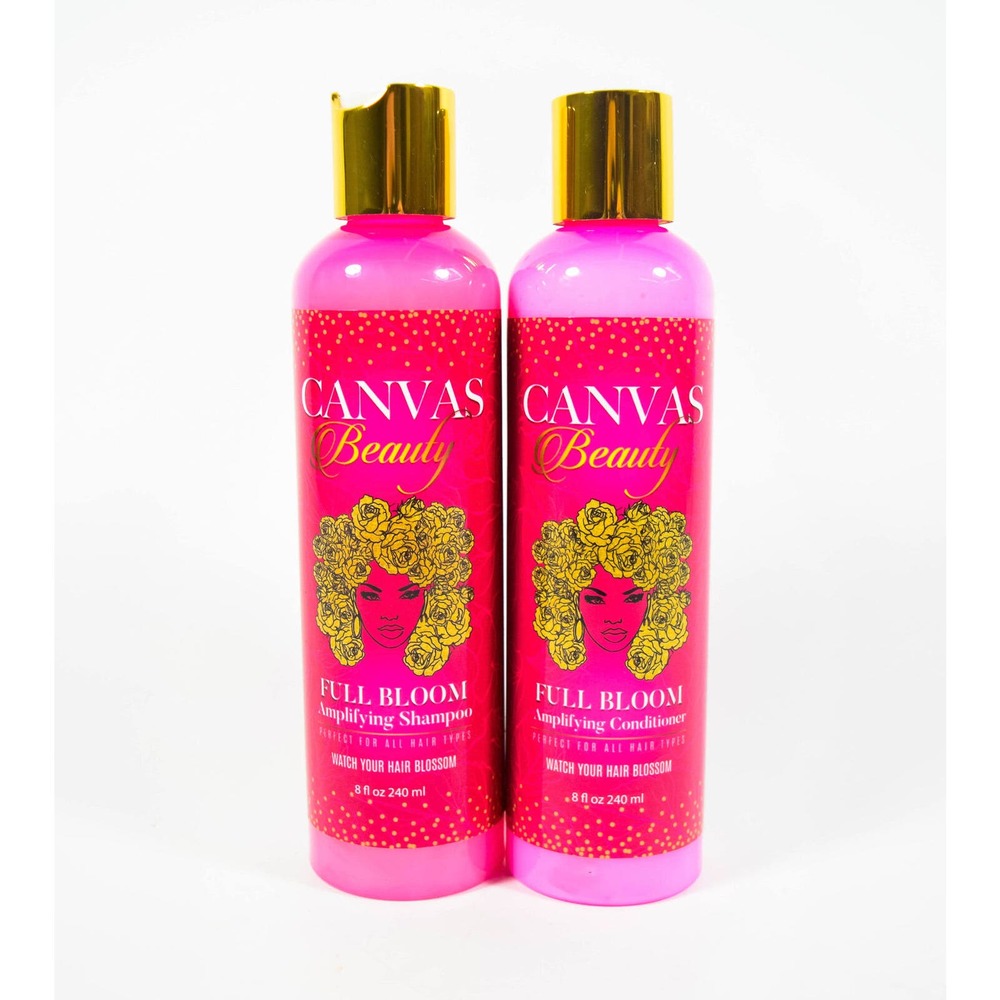 Canvas Beauty FULL BLOOM Amplifying Shampoo + Conditioner 8 fl oz